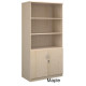 Deluxe Combination Unit With Wood Doors & Open Tops